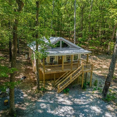 Coyote Cabin At Woodland Retreat At Desoto Beside Desoto State Park Fort Payne Exterior photo